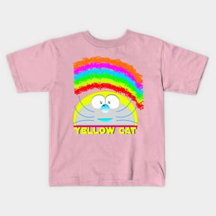 Yellow Cat supinforyou Kids T-Shirt